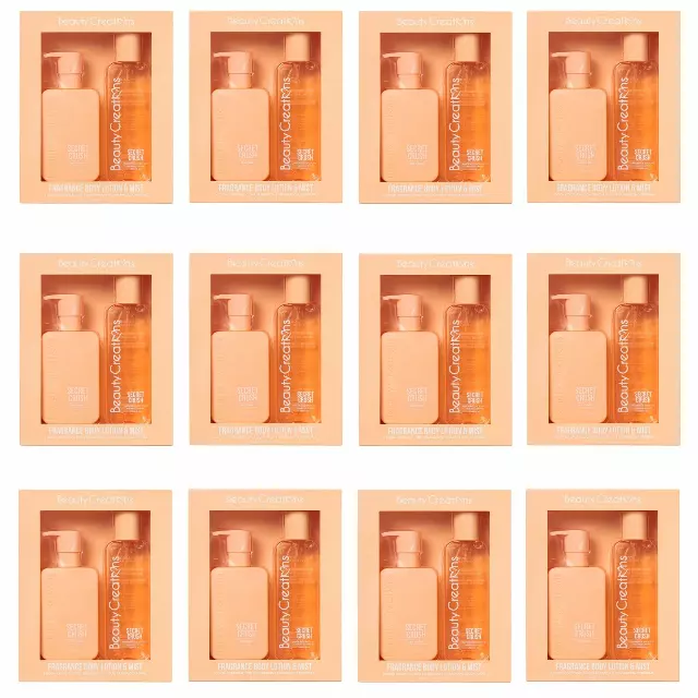 Beauty Creations Fragance Body Lotion & Mist Secret Crush - Wholesale 12 Sets (BLBSSET-03)