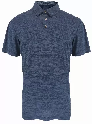 Men's Performance Polo Shirt - Style #LHT8- $7.90/Unit MINIMUM 24 PCS- PLEASE SEE DESCRIPTION - S-2XL — Navy