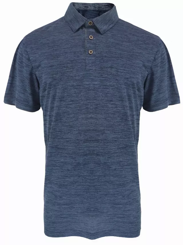Men's Performance Polo Shirt - Style #LHT8- $7.90/Unit MINIMUM 24 PCS- PLEASE SEE DESCRIPTION - S-2XL — Navy