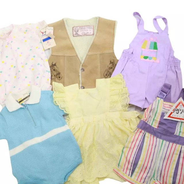 Kid's True Vintage Mixed Clothing Bale of 100 lbs