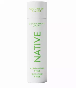 Native Deodorant & Body Spray, Cucumber & Mint, 72-Hour Odor Protection for Underarms & Body, Aluminum Free, Quick Drying, 3.5 oz