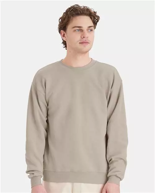 #7M-H-OP160-X Hanes Big Size Unisex EcoSmart® Crewneck Sweatshirt – $6.00 each (25 Pieces)