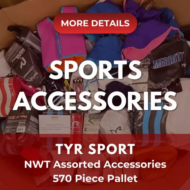 TYR SPORT | Assorted Men's, Women's & Kid's Accessories | NWT | 570 Pieces | Pallet #PA-588