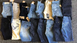 Women's apparel pallet — 400 pcs, department store shelf pulls