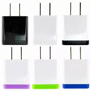 AC Wall Charger with Dual USB Ports - 12 Pieces Per Pack 24449