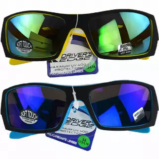 Sunglasses Drivers Edge Assortment - 6 Pieces Per Pack 53050