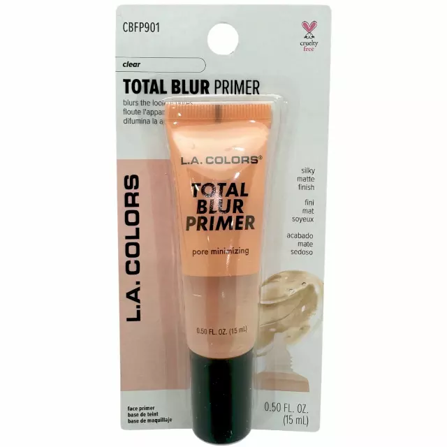 L.A. Colors Total Blur Primer Clear - Wholesale 3 Units (CBFP901)
