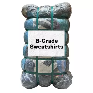 B Grade Sweatshirts Bale — 100LB