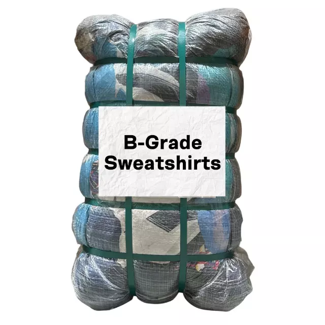 B Grade Sweatshirts Bale — 100LB