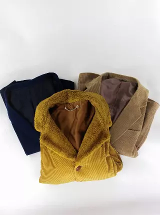 Vintage & Modern Men's Corduroy Blazer Mix of 10
