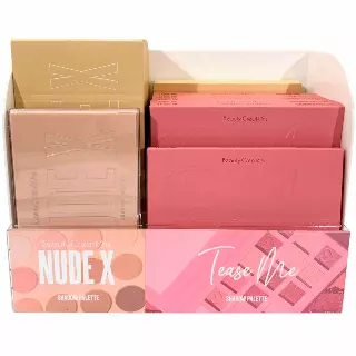 Beauty Creations Tease Me Shadow Palette And Nude X Big - Wholesale Display 12 Units + 2 Tester (TMNX-PT)