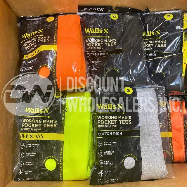 Walls Working Man's Pocket Tees Short Sleeve lot · 2 units · 2-Pack