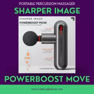Sharper Image Powerboost Move Portable Percussion Massager