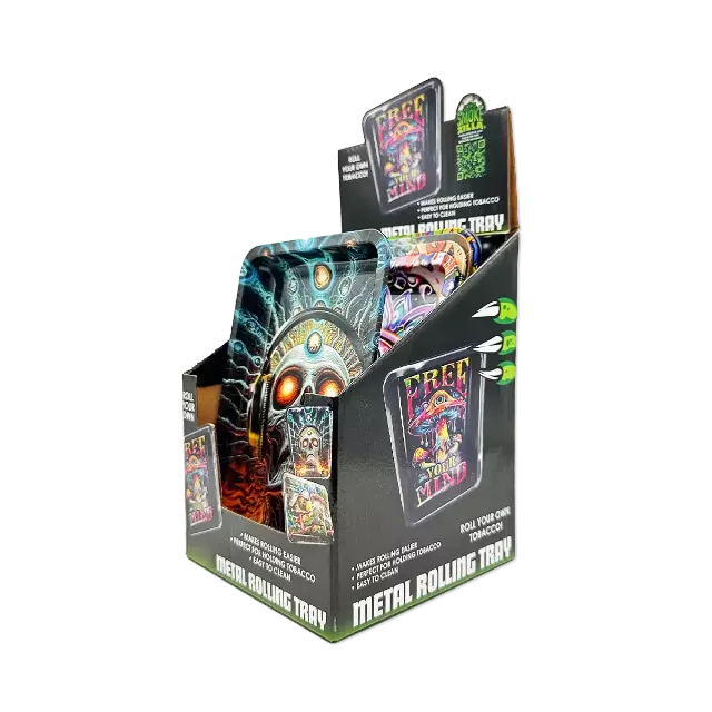 Metal Roll Tray - 6 Pieces Per Retail Ready Display 25482
