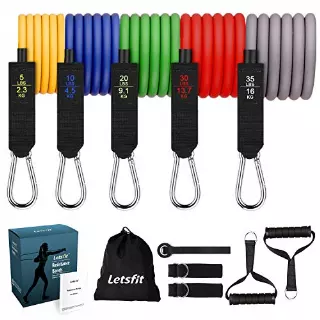 Letsfit Resistance Exercise Bands Set · 350 units