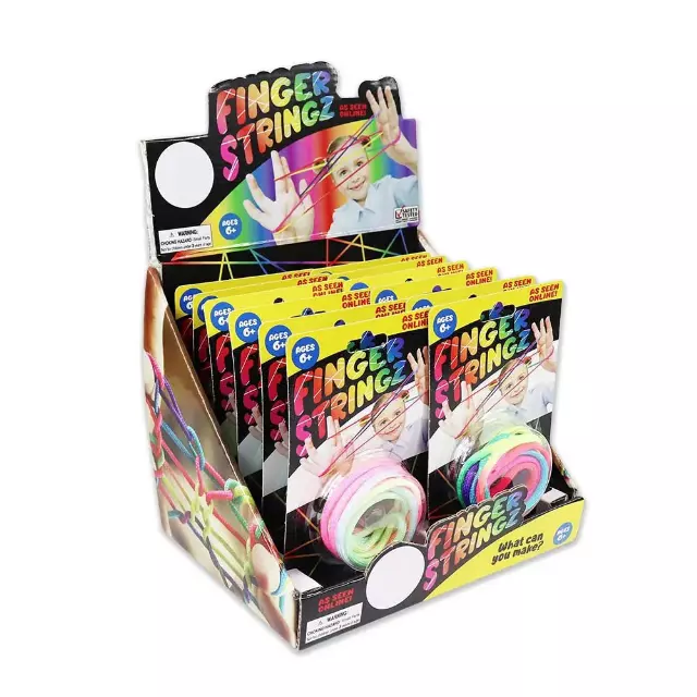 Finger Stringz Toy - 12 Pieces Per Display 22053