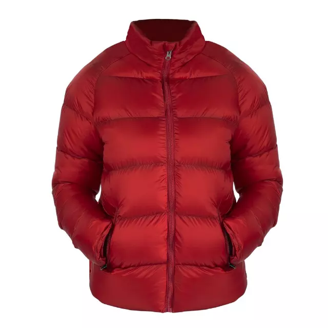 Women’s 20D Solid Puffer Full Zip Jacket - Plus Size Style #LJ317X - $16.00/Unit 12 PC — S-XL (WHOLESALE) / Burgundy