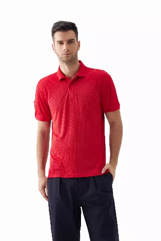Men's Polo With Glasses Holder Style #MS026- Open Stock Available - $6.90/Unit OPEN STOCK MINIMUM 24 PCS — S-2XL(WHOLESALE) / Red