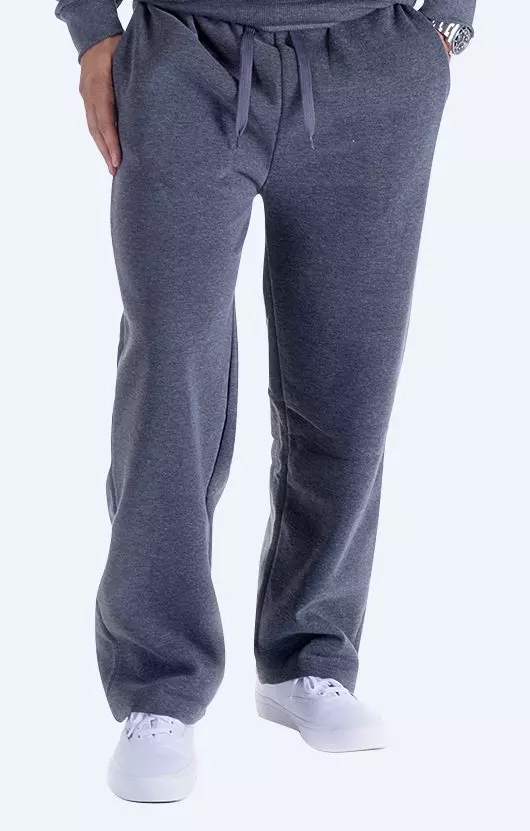 Men's Sweatpants with Drawstring- Plus Size Style #BT701X-$8.00/Unit - 24 PCS/CASE - PLEASE SEE DESCRIPTION — Dark Grey