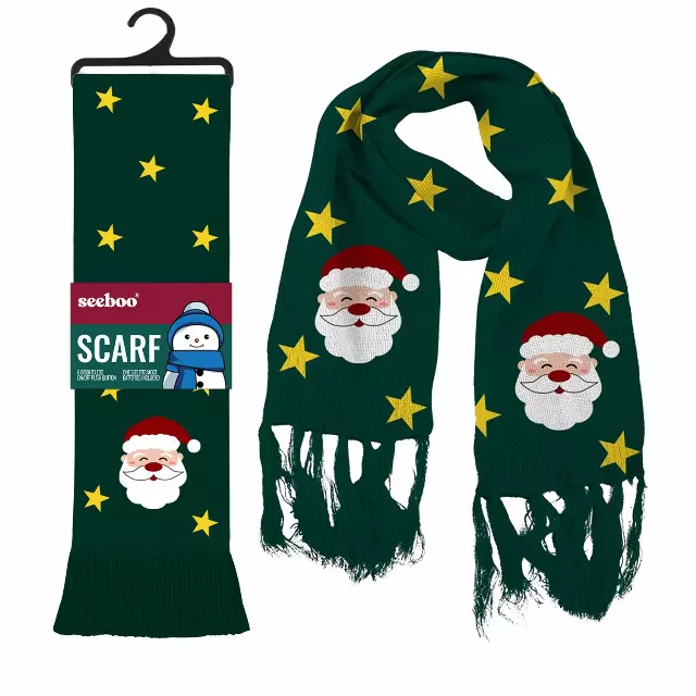 Unisex LED Knit Scarf – Soft Acrylic with Cashmere-Like Feel — Hohoho