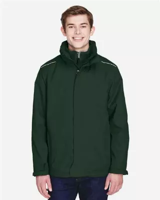 #752-88205-F-S CORE365 Men’s Region 3-in-1 Coat with Fleece Liner(Small) – $5.00 Each (13 Pieces)