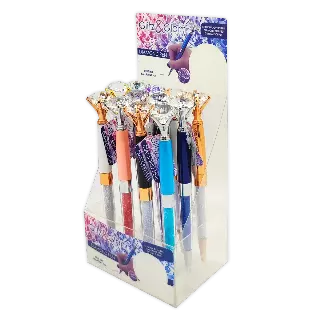 Wholesale Glitter Diamond Pen - 12 Pieces Per Display 24109