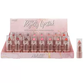 Amuse Royalty Lipstick - Wholesale Display 24 Units (LIP7329)