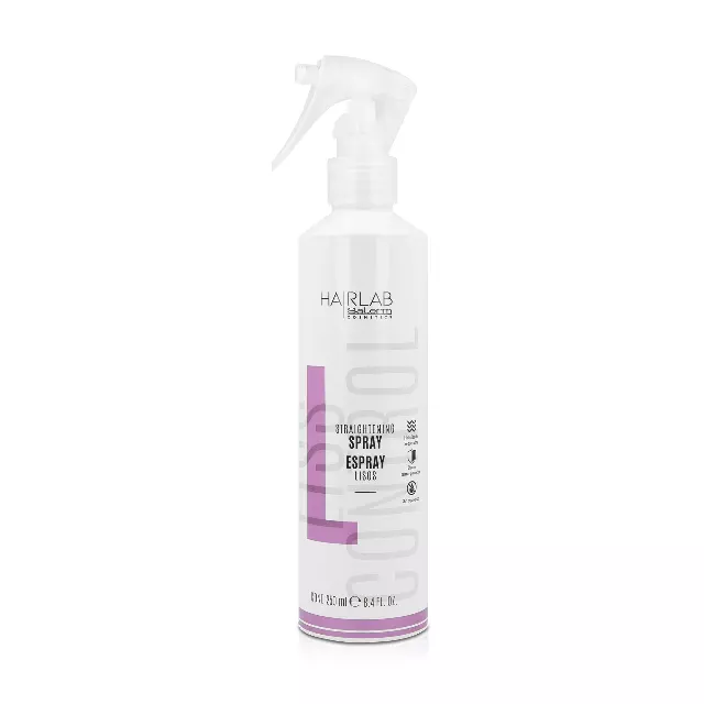 SALERM – Smoothing Hair Spray – Lisos Hair Lab – 250 ml – Eases and Prolongs Smoothing Results – With Hydrolyzed Keratin – Heat Protector for Hair – Eliminates Frizz