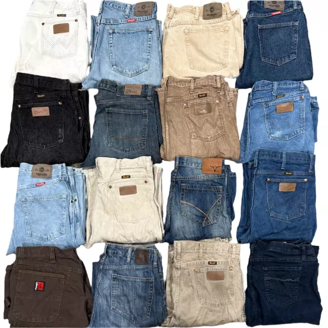 Wholesale Wrangler Jeans (10 Pieces) — 34" and down