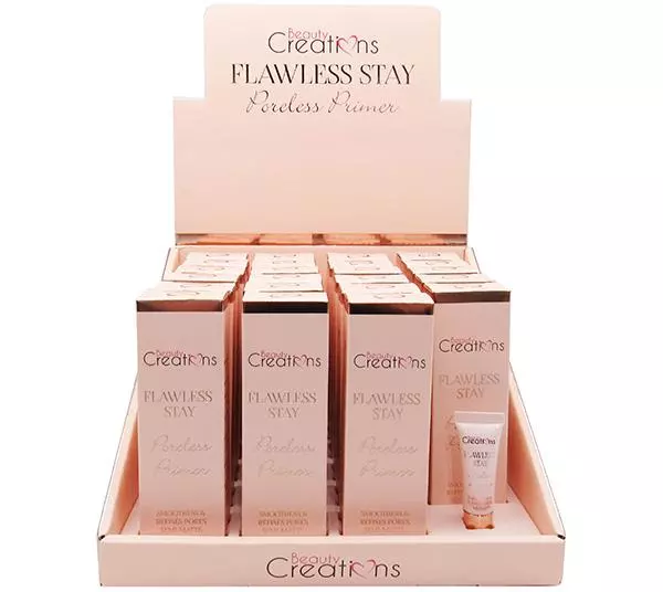 Beauty Creations Flawless Stay Poreless Primer - Wholesale Display 23 Units (PF01)