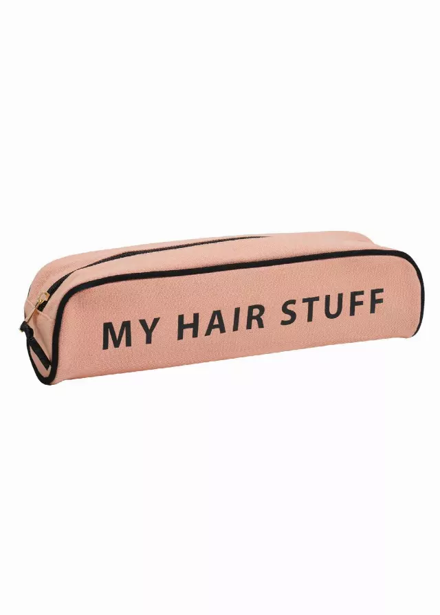 La L'Amour 16oz Cotton Canvas Hair Tools Case with Heat Resistant Lining