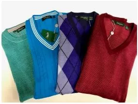 Bobby Jones wholesale assorted sweaters 24pcs.