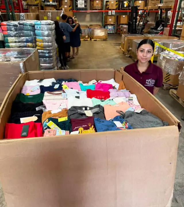 Target clothing lot · 250 units · new