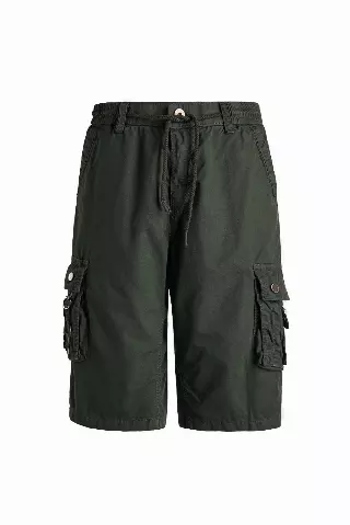 Men's Twill Cargo Shorts -Style #MP414- $10.90/Unit - 24 PCS - PLEASE SEE DESCRIPTION — Ranger Green