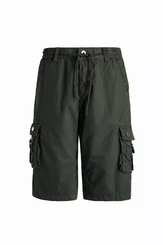 Men's Twill Cargo Shorts -Style #MP414- $10.90/Unit - 24 PCS - PLEASE SEE DESCRIPTION — Ranger Green