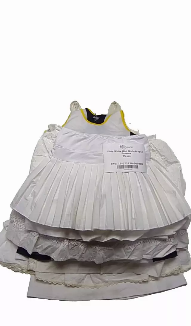 Dirty White Mini Skirts & Sport Dresses 35 pcs