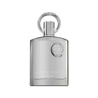 Afnan Supremacy Silver Eau de Parfum for Men, 3.4 Fl. Oz