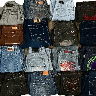 Wholesale Y2K Men's Baggy Denim (10 Pieces)