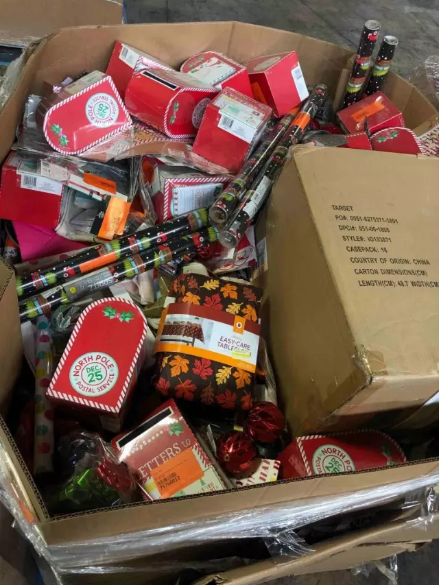 Christmas supplies lot · Amazon Returns