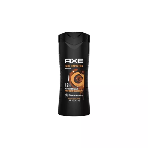 AXE Body Wash Dark Temptation, 400ml / 13.5oz (Pack of 12)