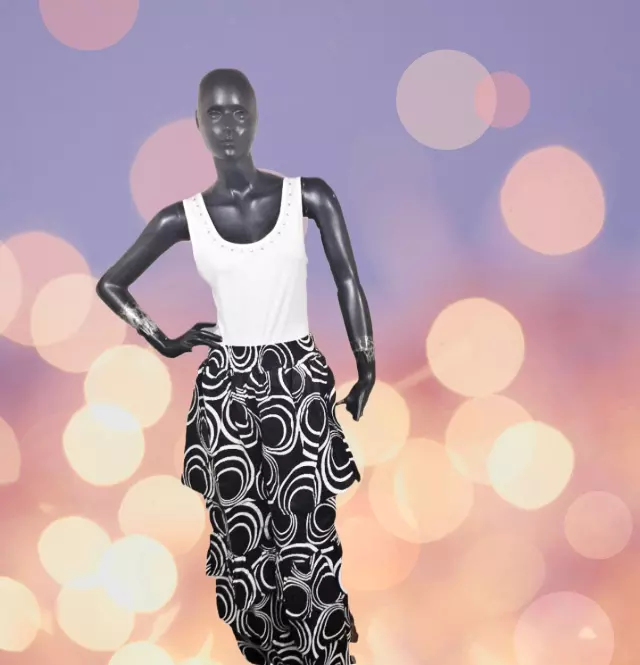 504 — One Size (4 - 24) / Print-174