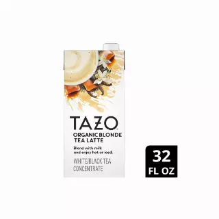 TAZO Organic Blonde Chai Tea Latte Concentrate 6 Pack