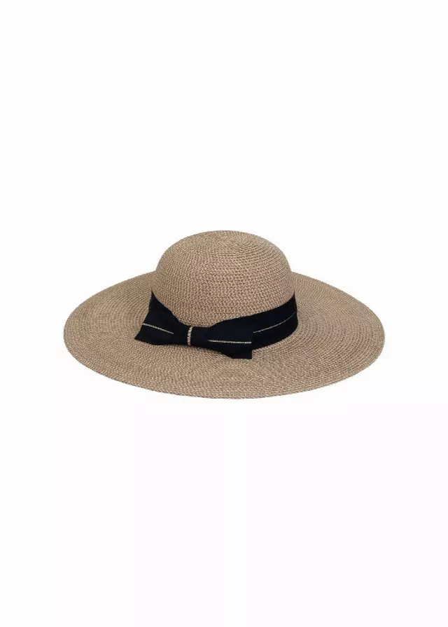 Magid Straw Floppy Hat — Toast · SKU HA-1526S-BLACK