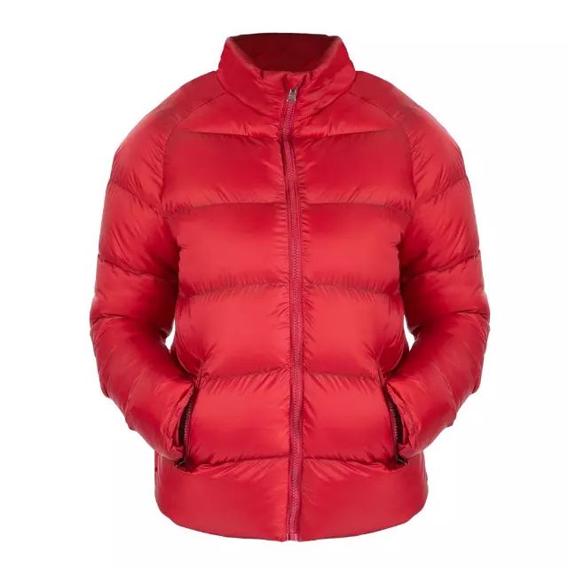 Women’s 20D Solid Puffer Full Zip Jacket - Plus Size Style #LJ317X - $16.00/Unit 12 PC — S-XL (WHOLESALE) / Red