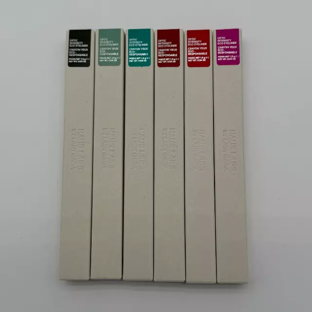 WHOLESALE HAUS LABS BY LADY GAGA OPTIC INTENSITY ECO EYELINER PACKAGE #1 - ASSORTED COLORS - 60 PIECE LOT