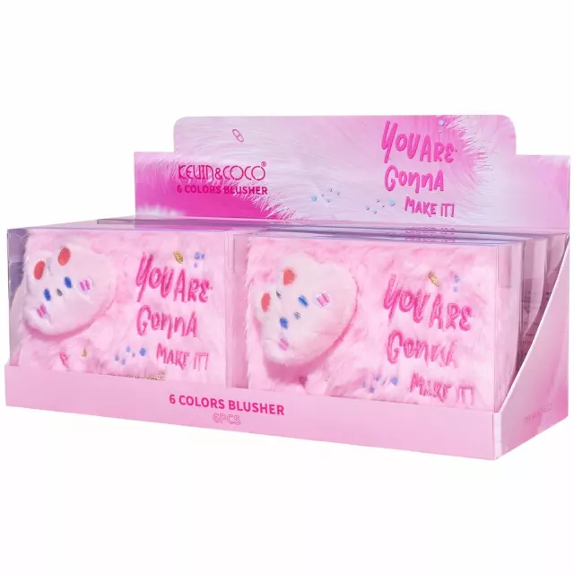 Kevin & Coco You Are Gonna Make It! Blusher - Wholesale Display 6 Units (KC245123)