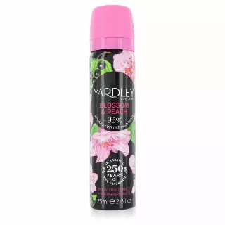 Yardley Blossom & Peach Body Spray 75ML