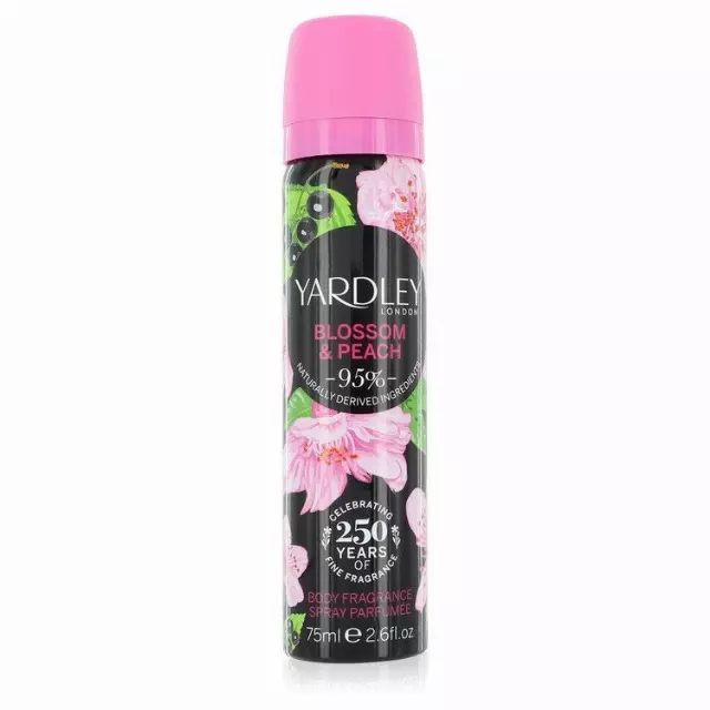 Yardley Blossom & Peach Body Spray 75ML