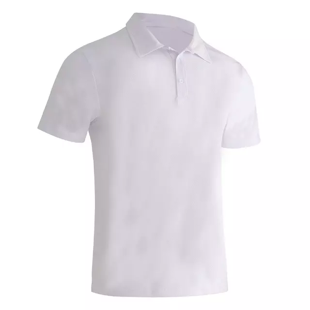 KID'S PERFORMANCE POLO SHIRT OPEN MESH BIRDS EYE - Style #LHK13 - $3.90/Unit MINIMUM 24 PCS - PLEASE SEE DESCRIPTION — White