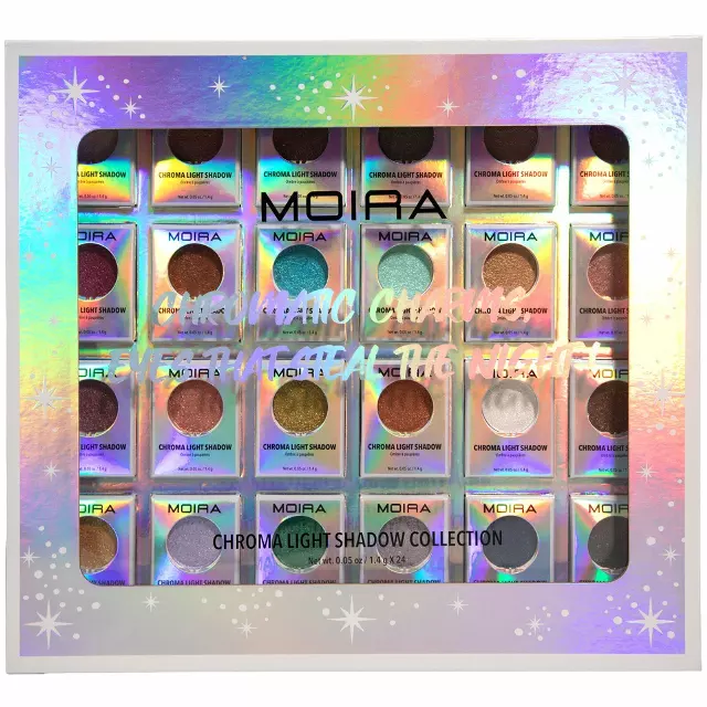 Moira Beauty Chroma Lights Shadow Collection - Wholesale 24 Units (CLSPRBOX)
